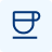 blue coffee icon