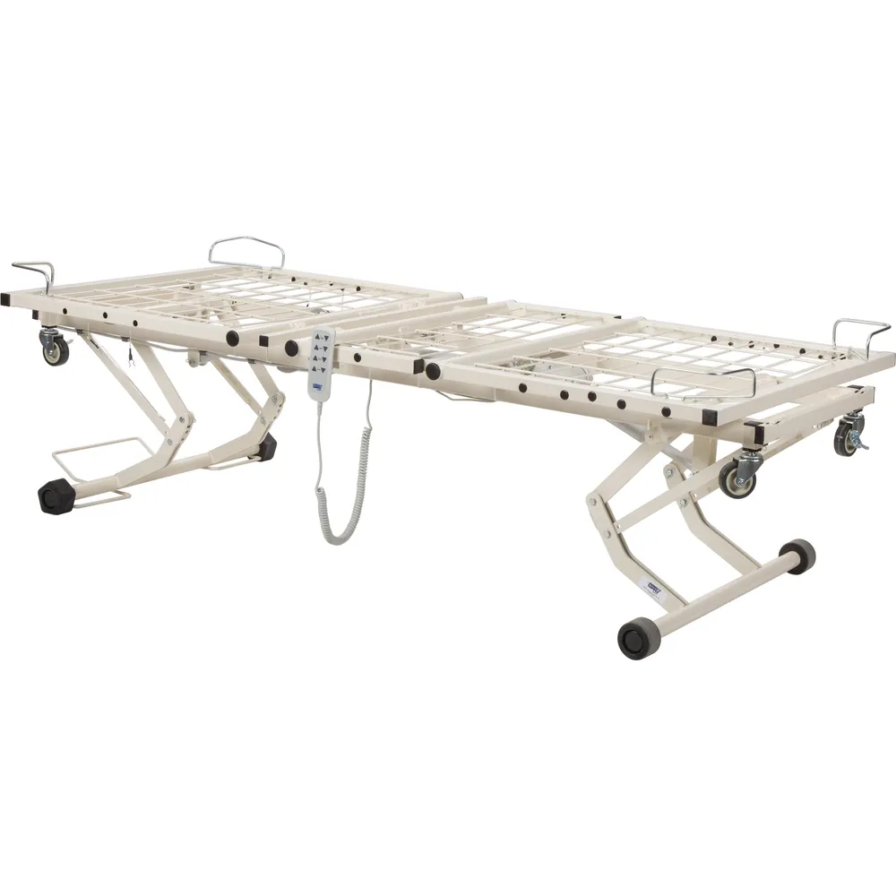 adjustable height low bed